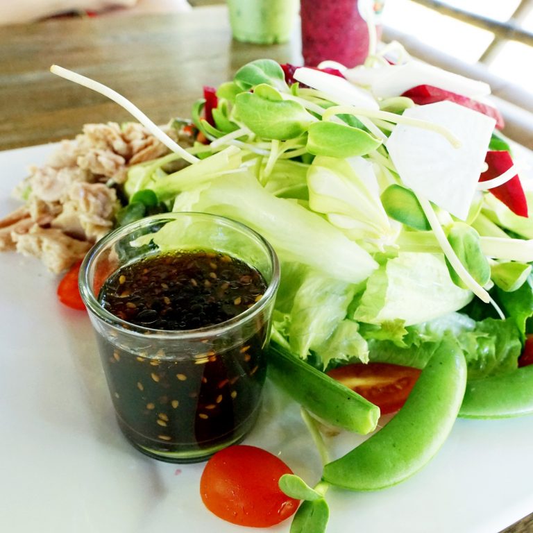 ごちそう香味ドレッシング(湯浅醤油 かけるだし醤油でつくる簡単醤油ドレッシング、レシピ。)