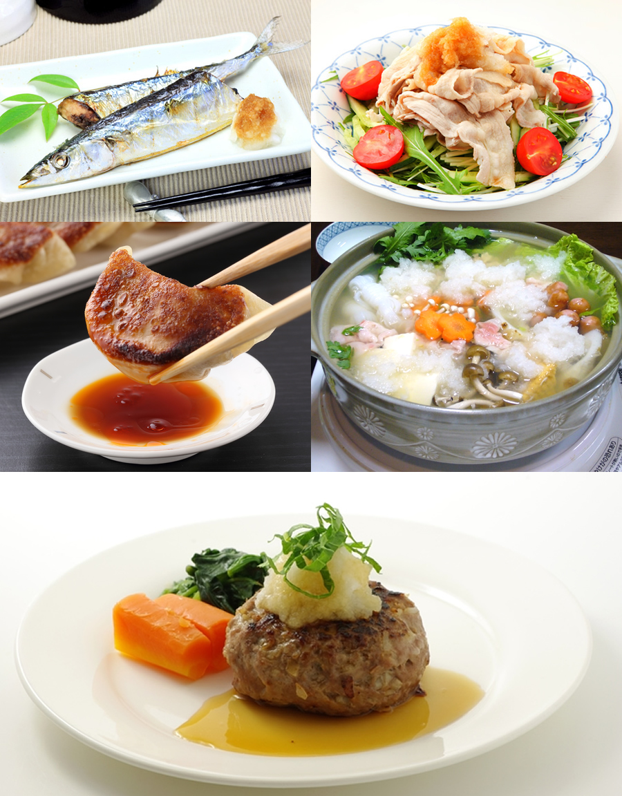 ゆずポン酢を使った料理例